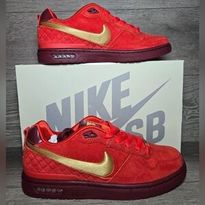 Nike SB P-Rod 1 Habanero Red Team Red IQ5648-600 Mens 7.5 / Womens 9 New In Box